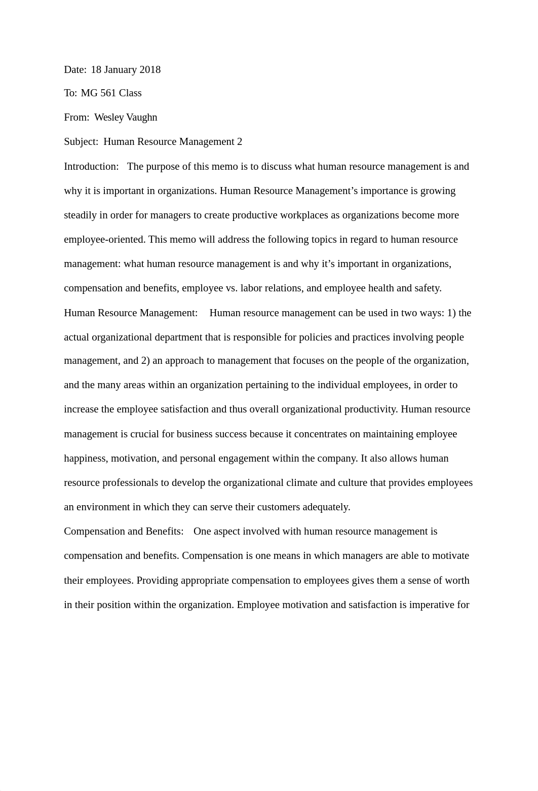 Human Resource Management 2 Wesley Vaughn.docx_dbocqvi0ilm_page1