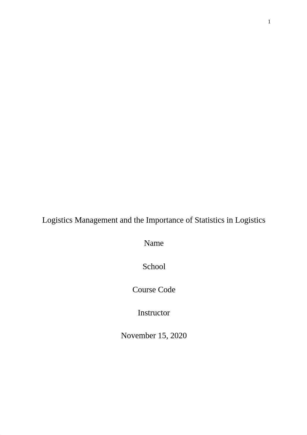 Logistics and the Importance of Statistics in Logistics.edited.docx_dbolnpjujyq_page1