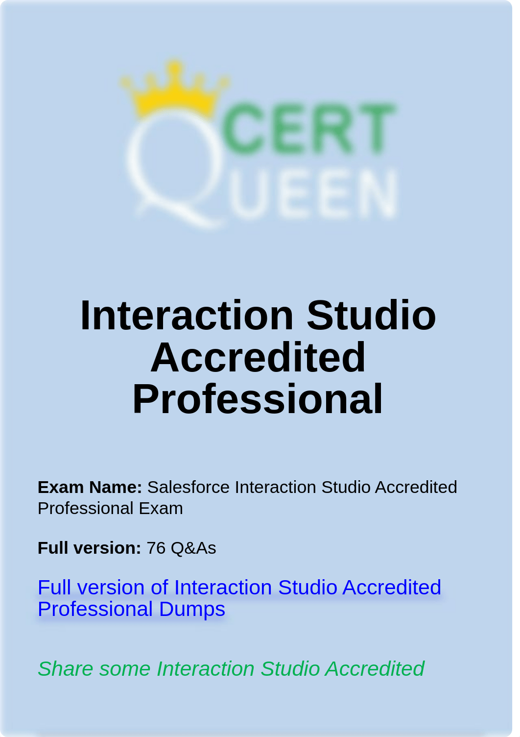 Salesforce Interaction Studio Accredited Professional exam dumps.pdf_dbolvoqot59_page1