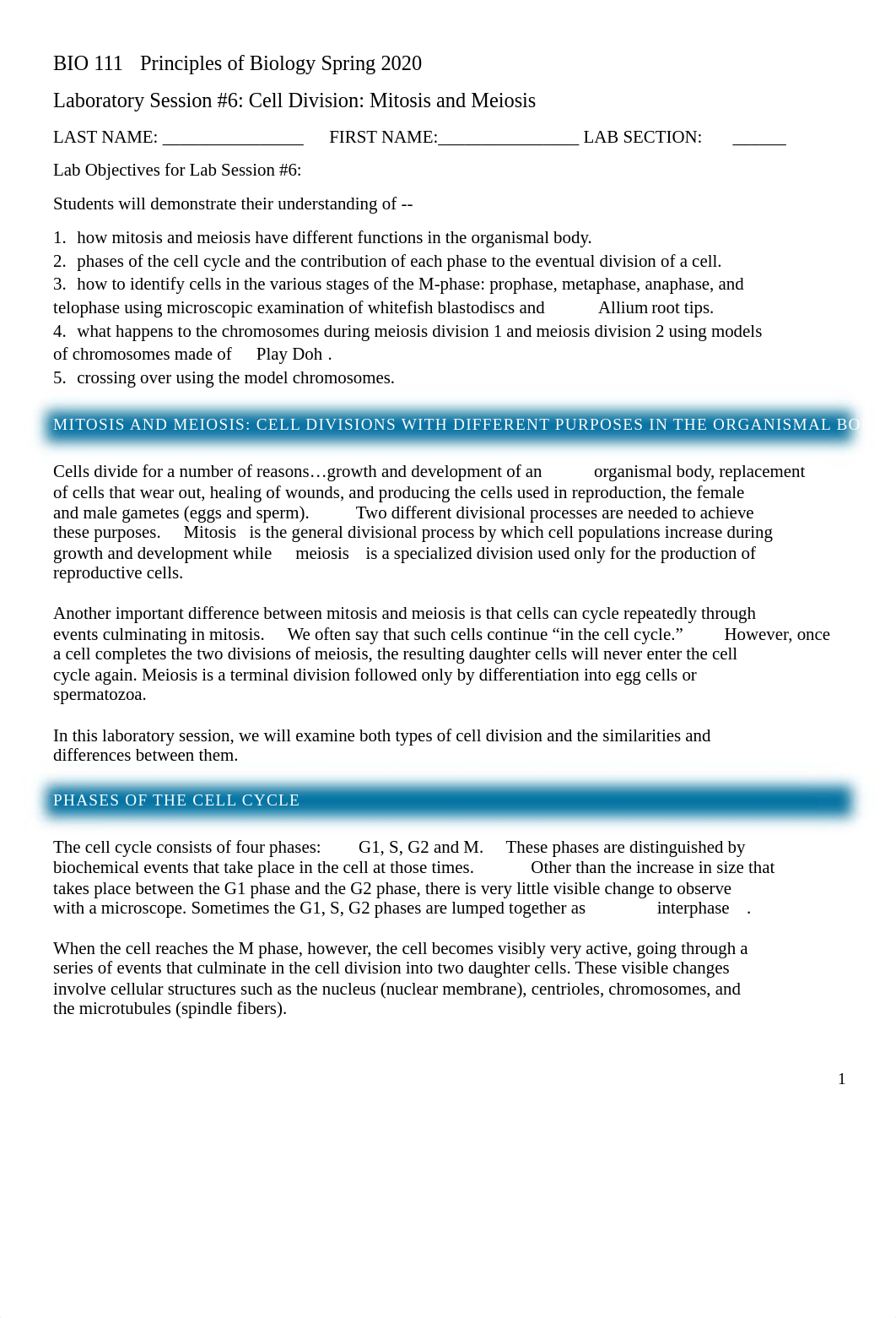 BIO 111  Principles of Biology Spring 2020 LAB 6 (2).pdf_dbommtnrwxy_page1