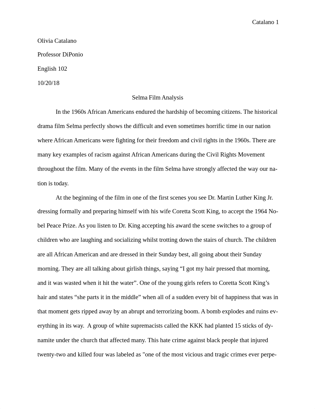 Selma Film Analysis.docx_dbp1u16wkxh_page1