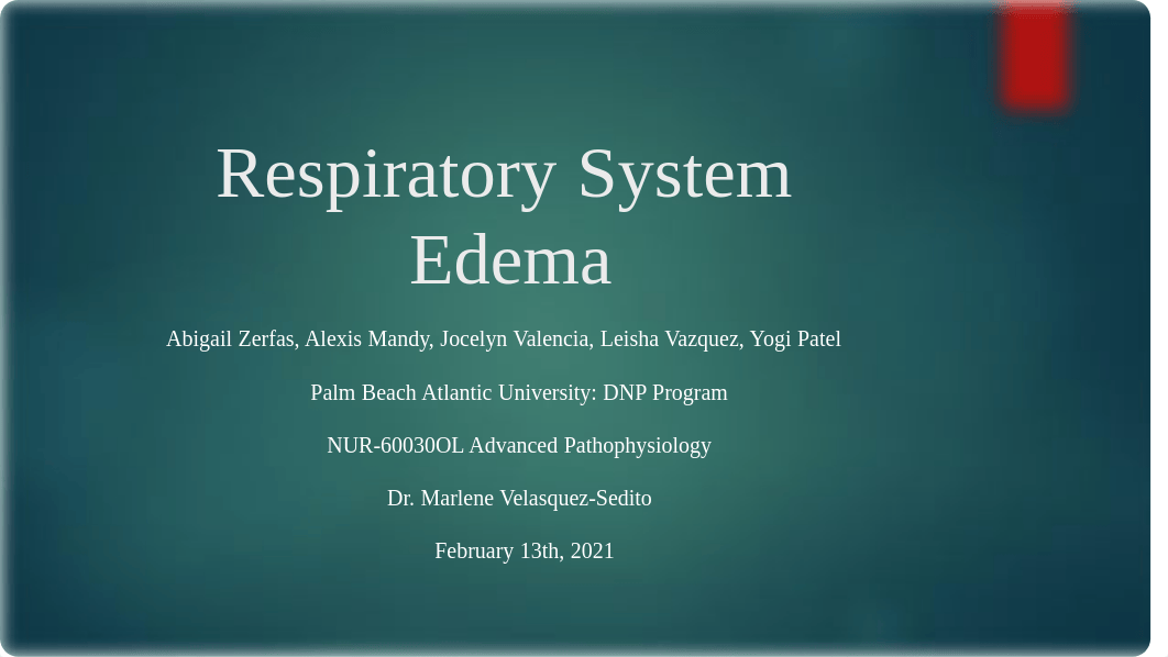 Advanced Pathophysiology RESPIRATORY SYSTEM EDEMA.2021.pptx.pdf_dbp9w1boe8c_page1