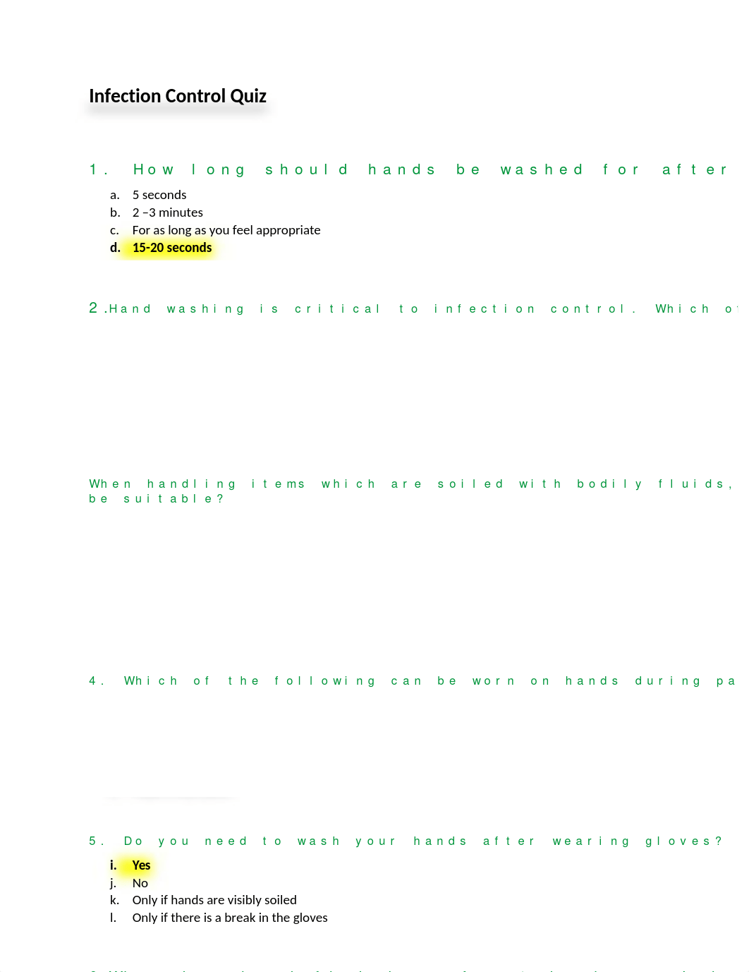 Clinicals - Infection Control Quiz.docx_dbpbpvfdou8_page1