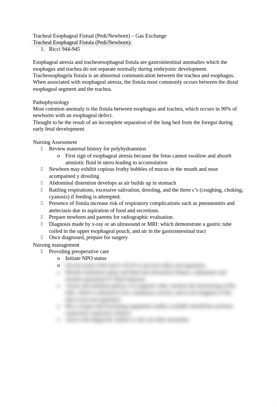 Gas exchange -Tracheal Esophageal Fistula.docx_dbpku40re5f_page1