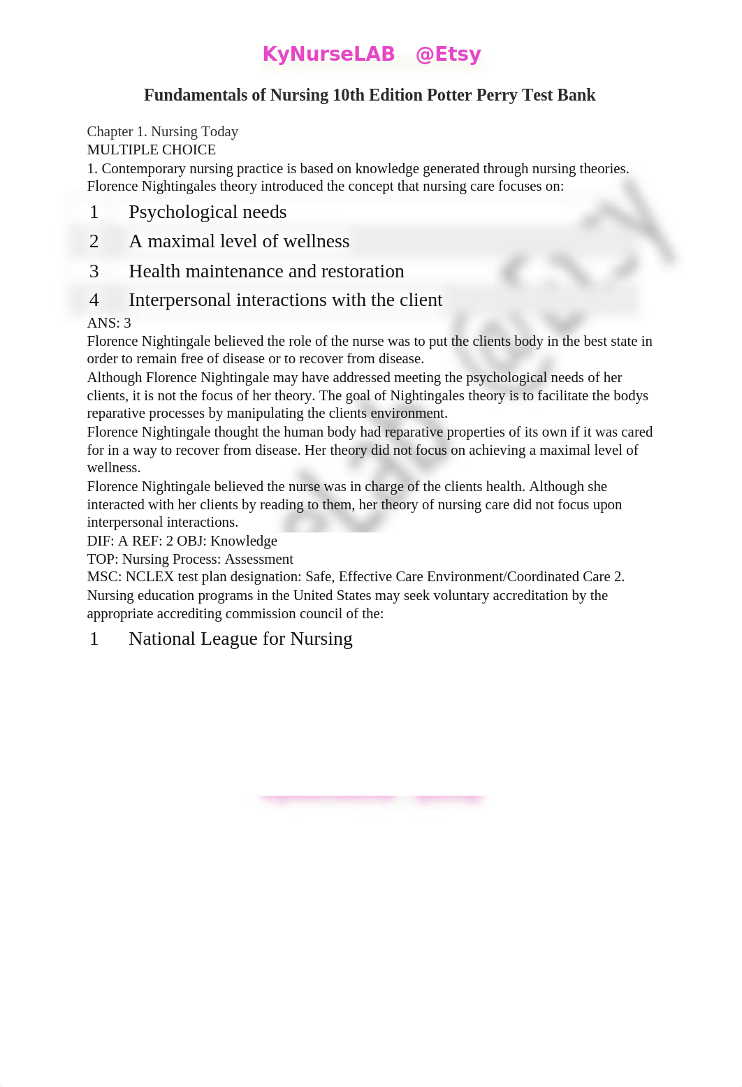 Fundamentals of Nursing 10th Edition Potter Perry Test Bank.docx_dbpv0krci2d_page1