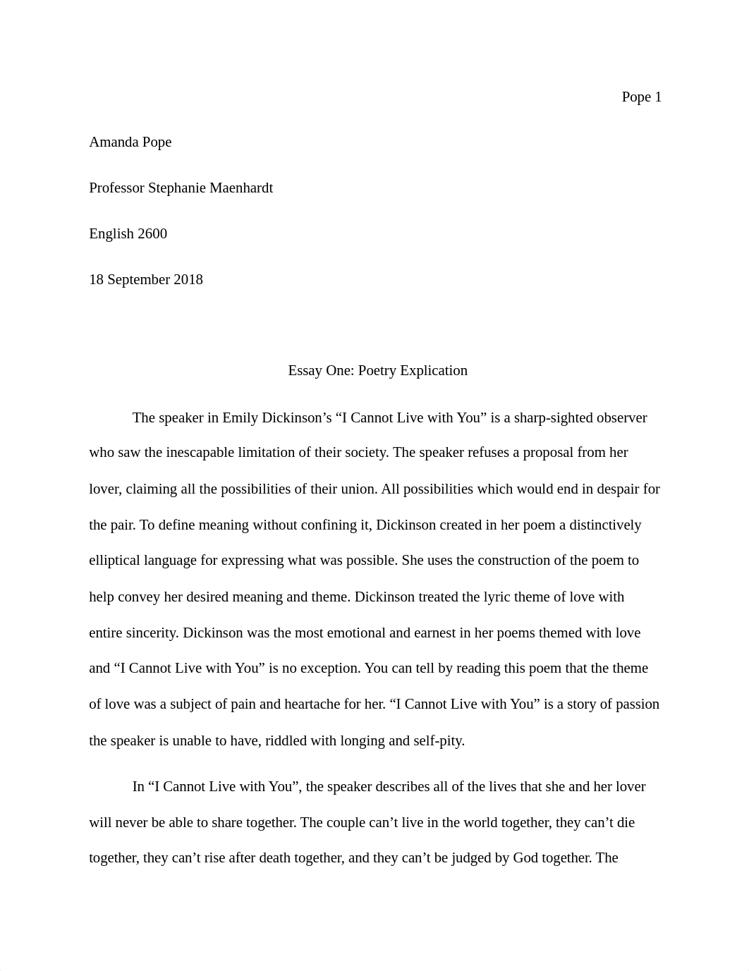 Essay one poetry analysis.docx_dbpv4tgveb7_page1