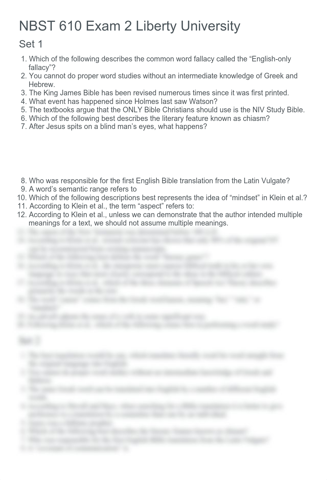 NBST 610 Exam 2 Liberty University [Answers] - Homework Simple.pdf_dbq6alnl6rp_page1