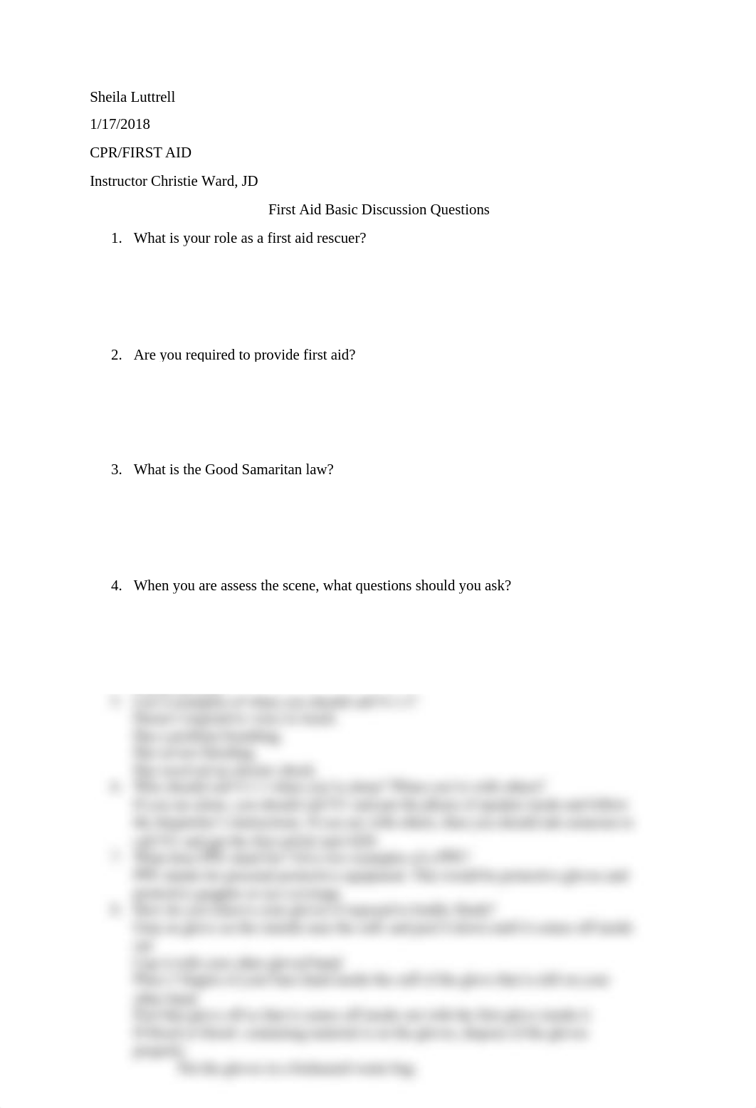 First Aid Basic Discussion Questions (1).docx_dbq92vpbbf8_page1