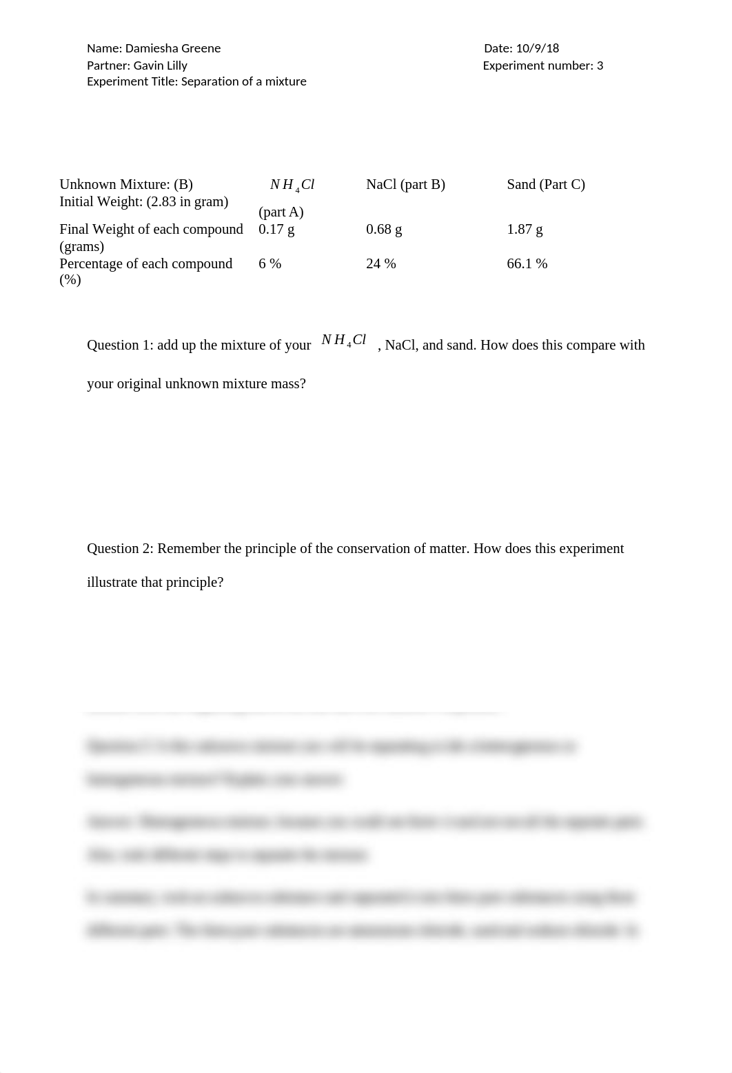 chemistry lab report 3 .docx_dbquvutuqrn_page1