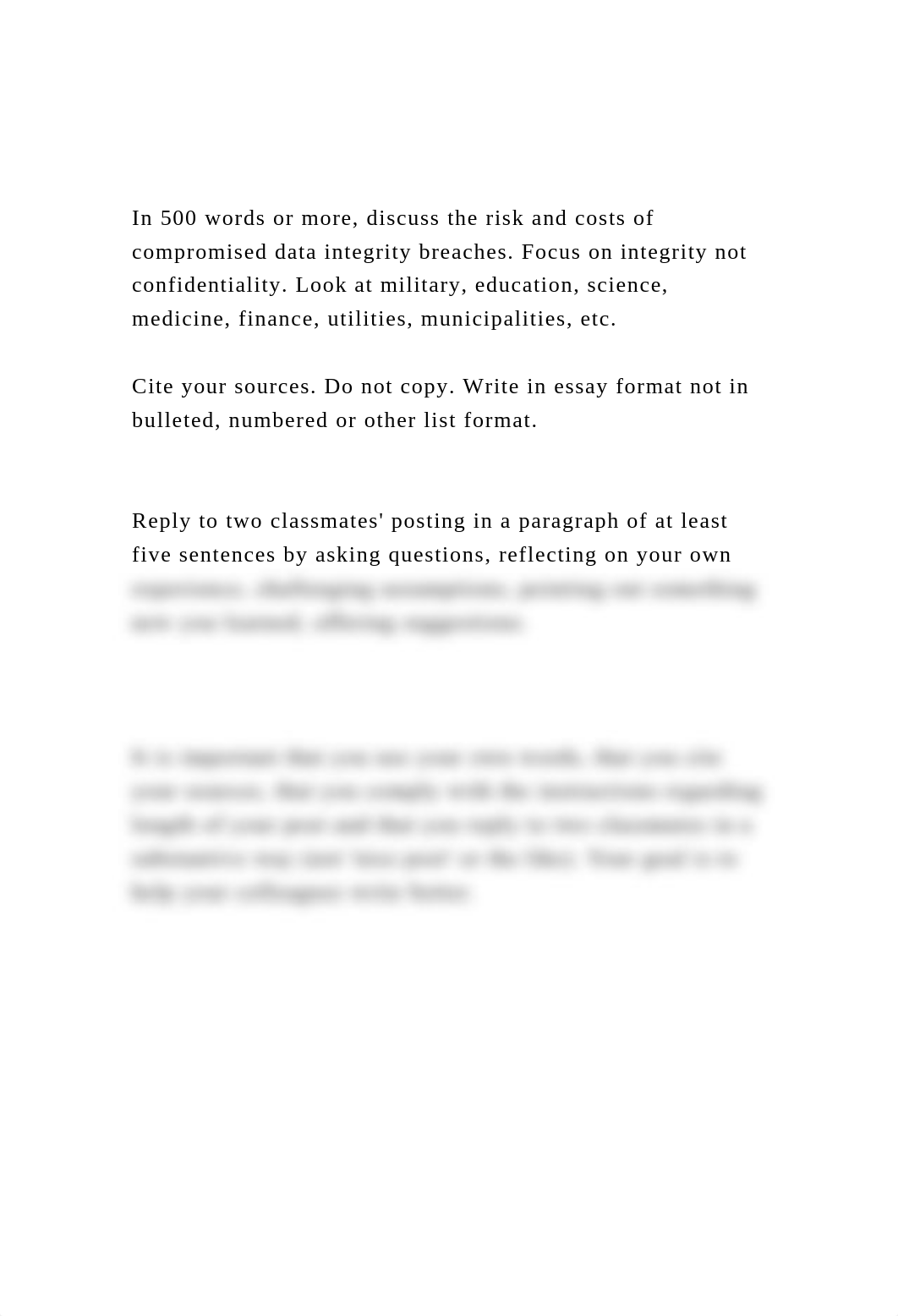 In 500 words or more, discuss the risk and costs of compromised .docx_dbqv325ilb9_page2