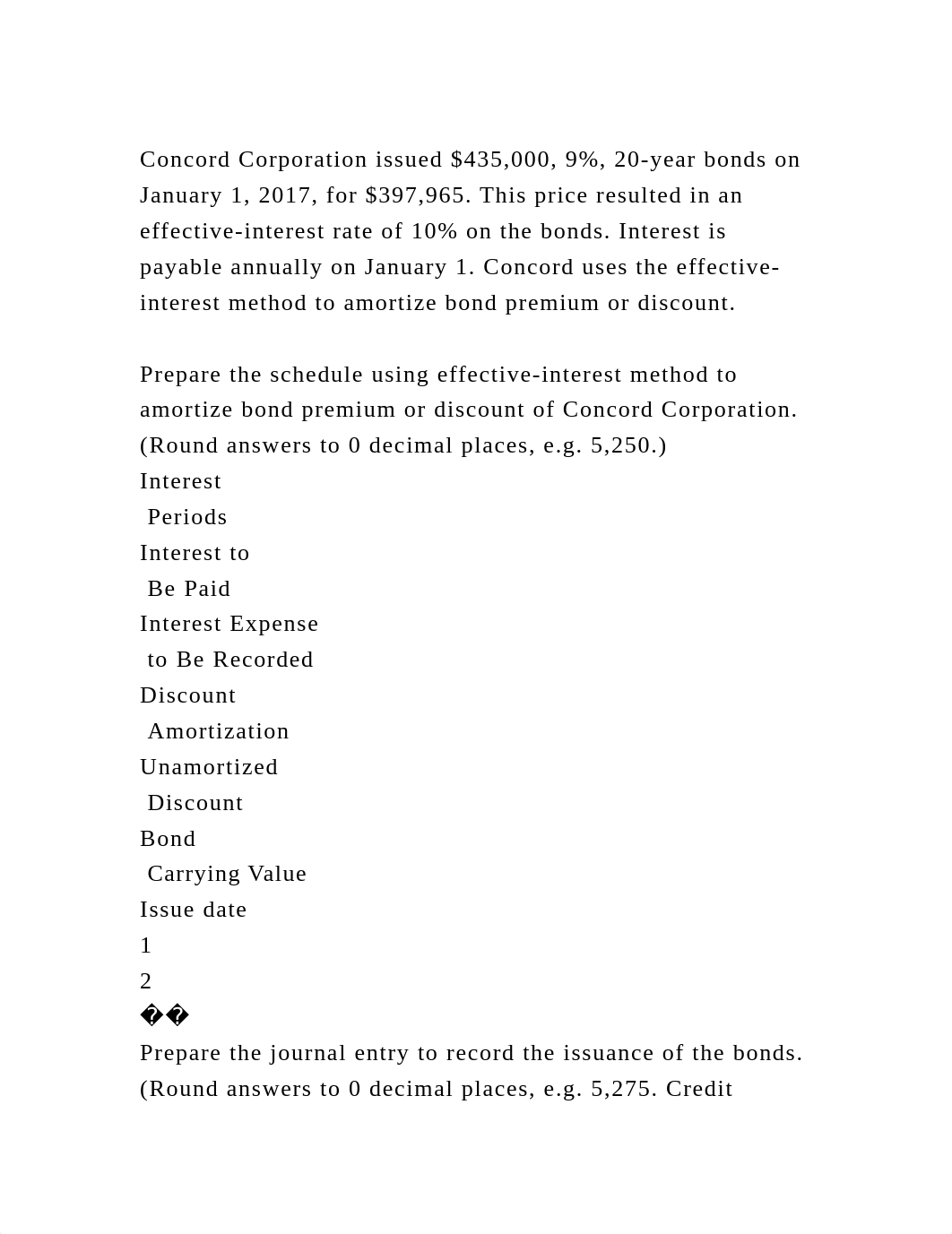 Concord Corporation issued $435,000, 9, 20-year bonds on January 1,.docx_dbqxlytya14_page2