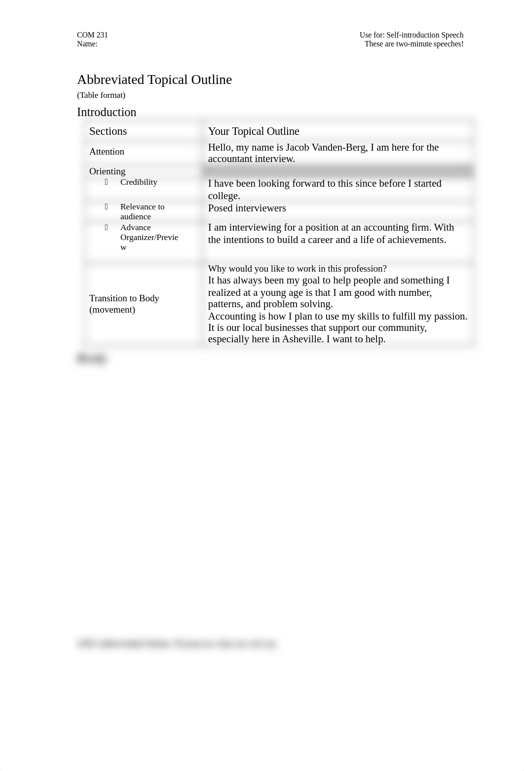 Impromtu outline - Interviewing for your dream job.docx_dbqyai8c5g3_page1