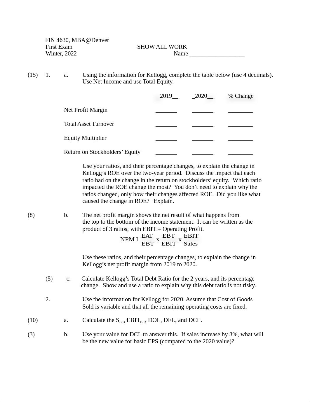 FIN 4630 - MBA@Denver - First Exam W 2022.doc_dbraarjjsrv_page1