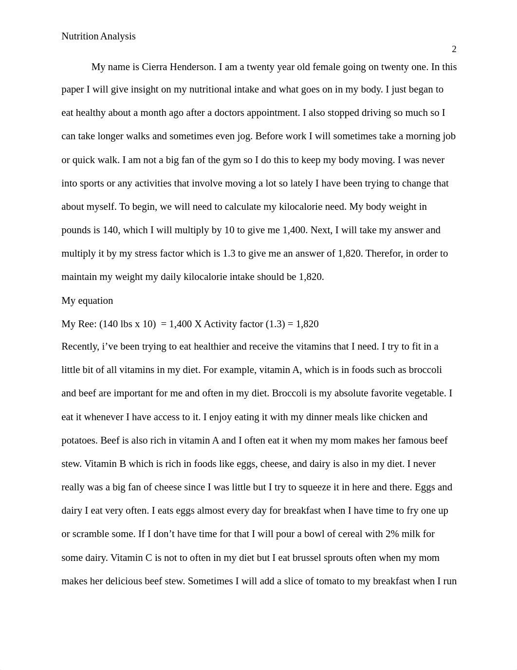 Nutrition Analysis Project_dbrbbjjvcde_page2