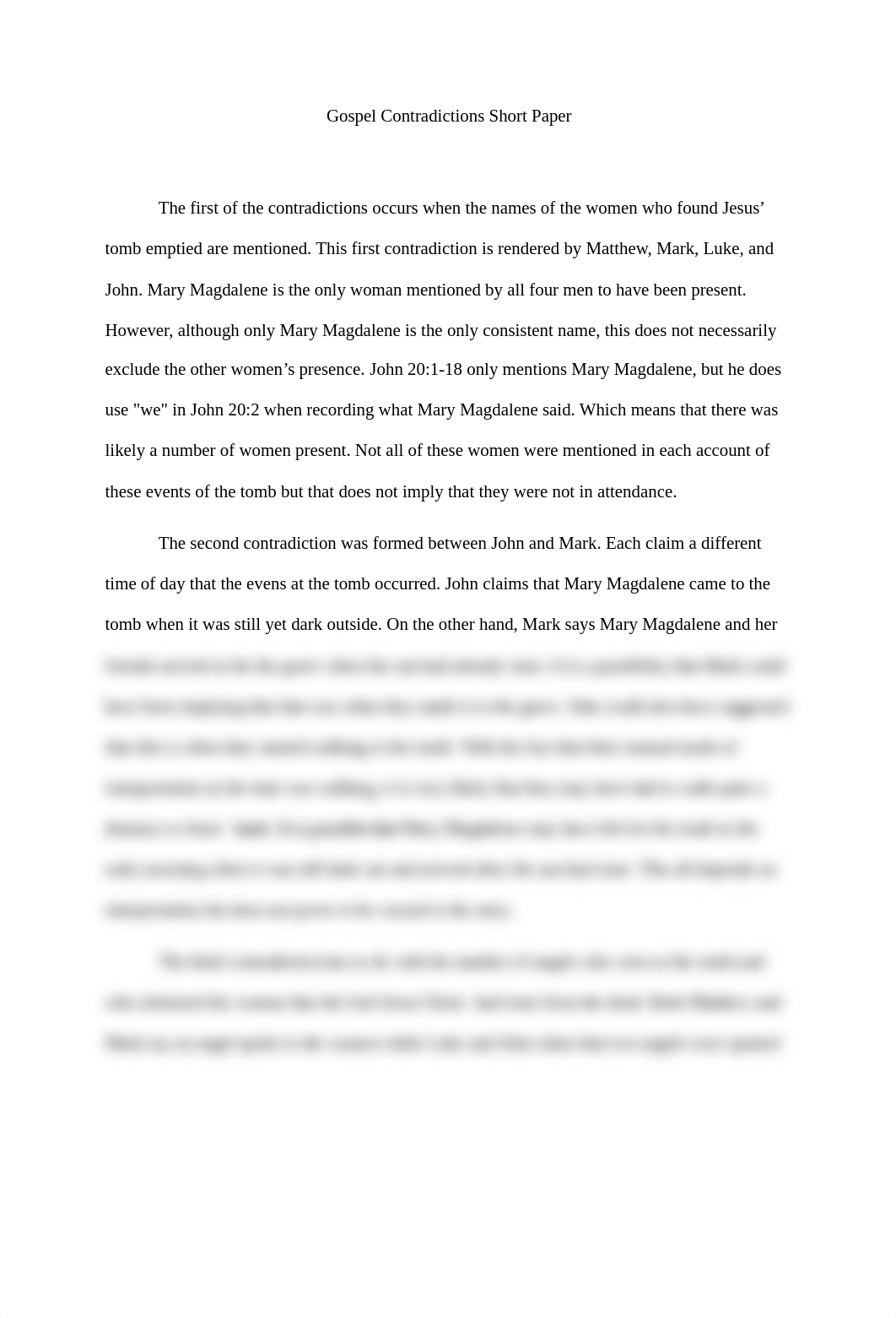 Gospel Contradictions Short Paper.pdf_dbrjsdl1zmk_page1