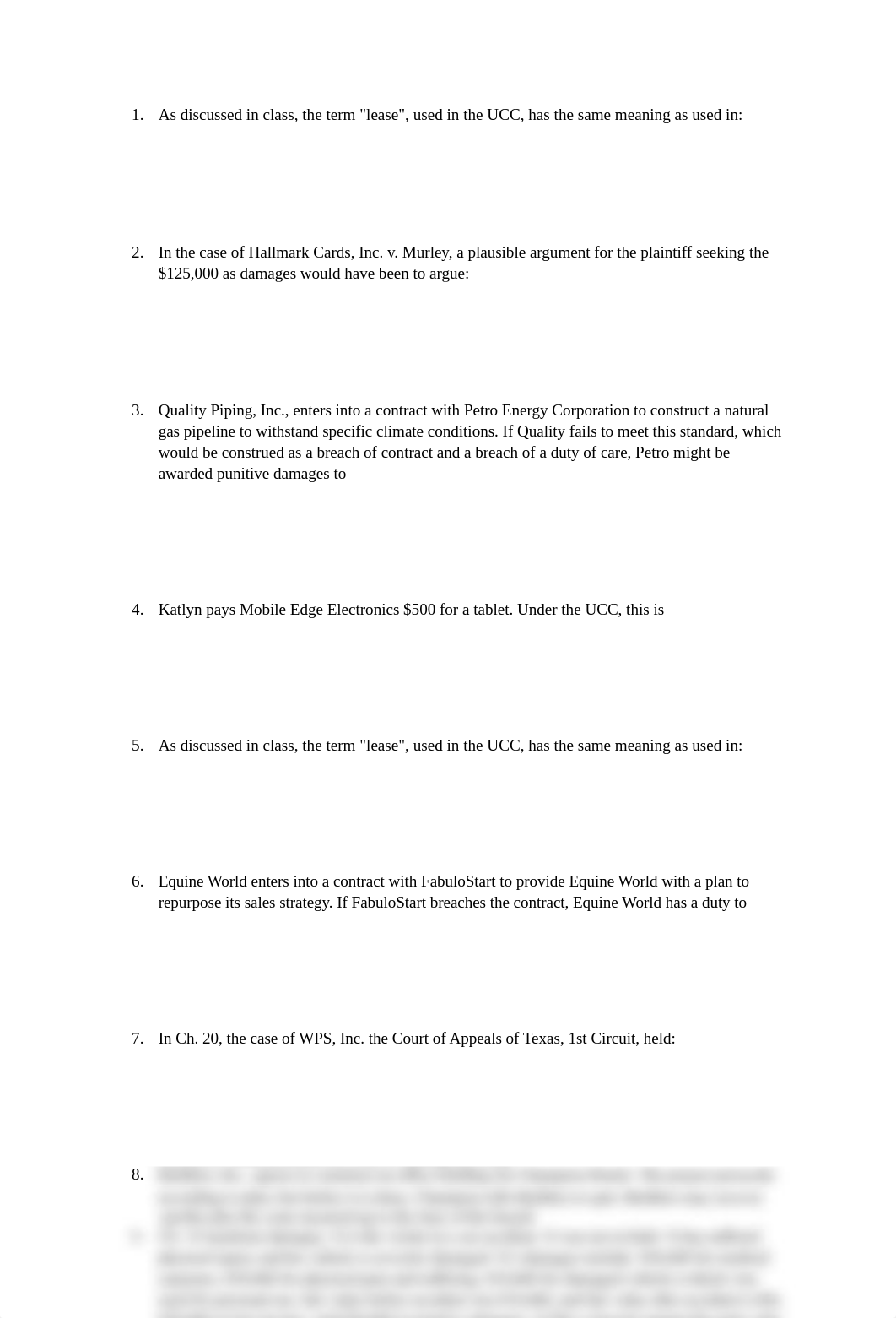 BLAW 4342 - EXAM IV - CH. 19 & 20.docx_dbrmcf6car3_page1