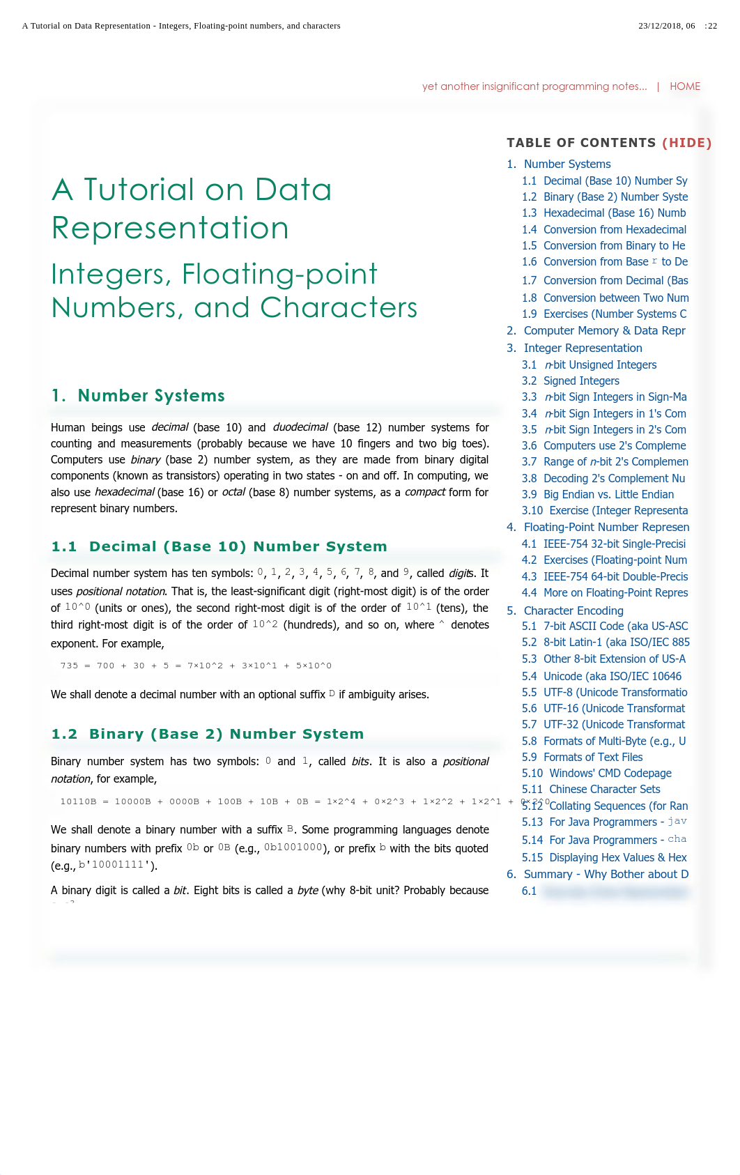 Data Representation - Integers, Floating-point numbers, and characters.pdf_dbrrspmttkc_page1