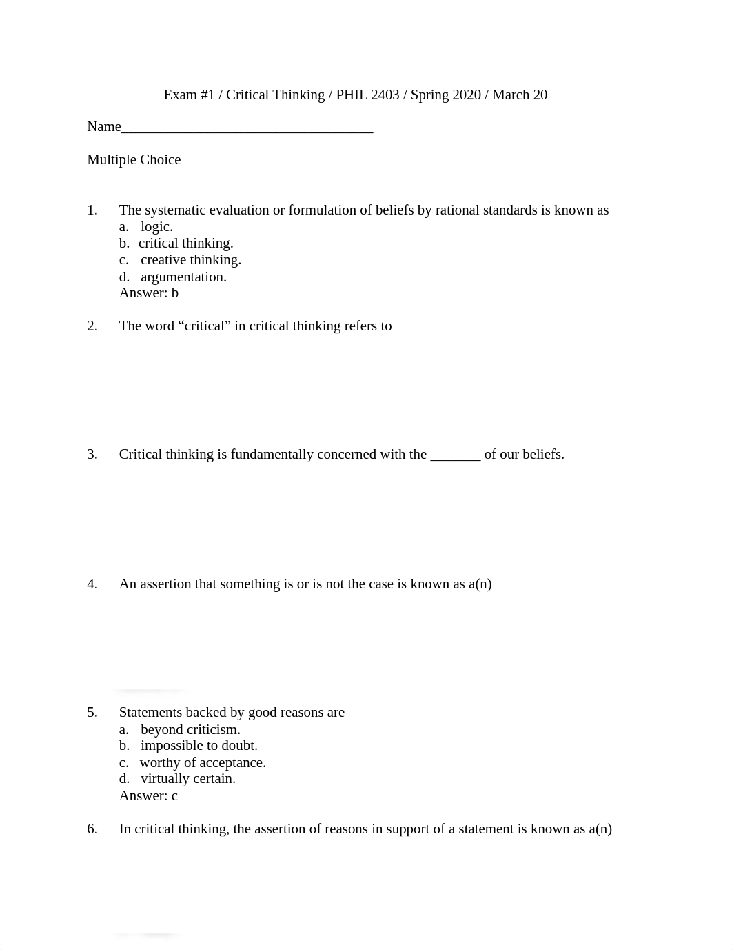 Exam #1 Critical Thinking.docx_dbsoj631evk_page1