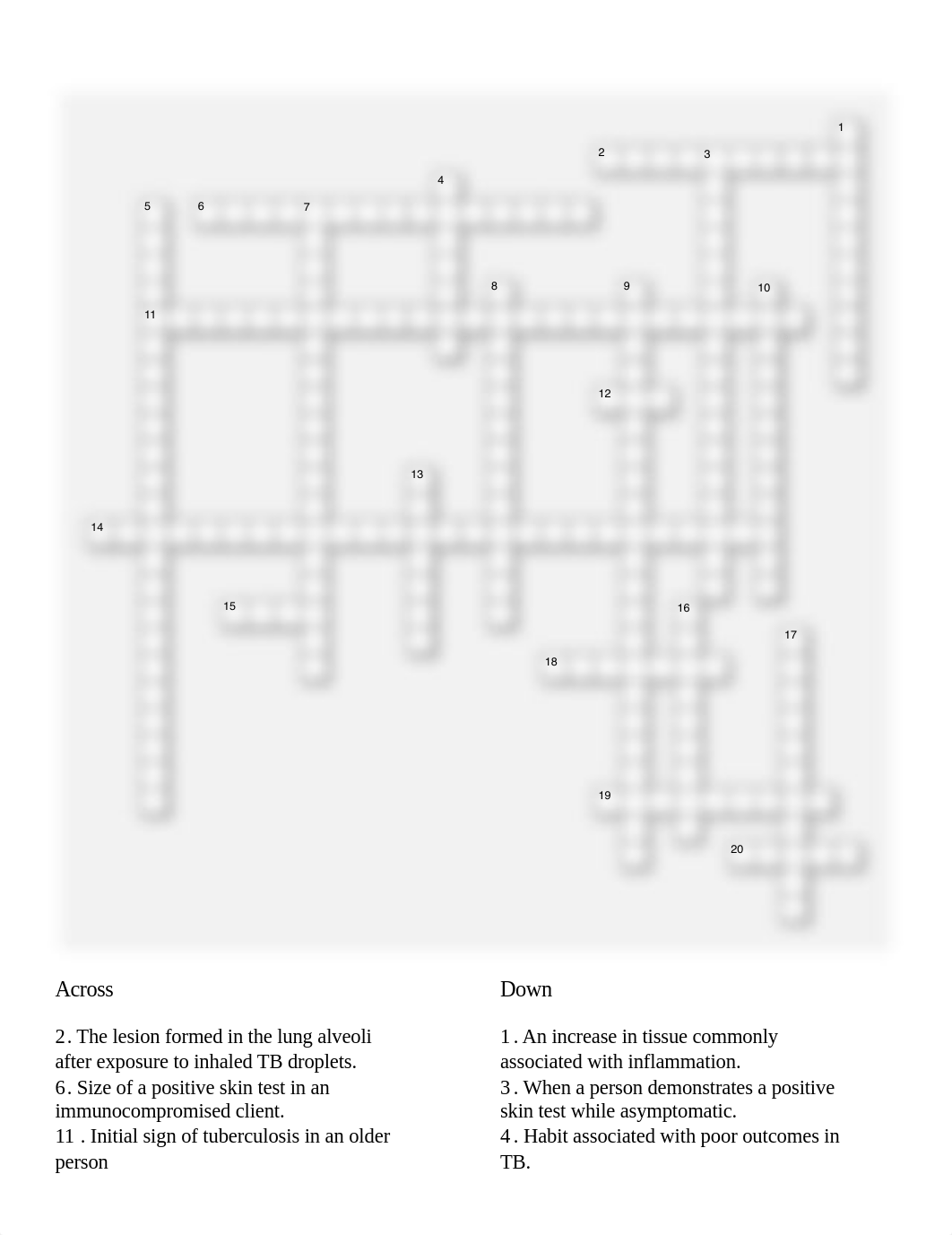 Tuberculosis Crossword.pdf_dbtjypgbqds_page1