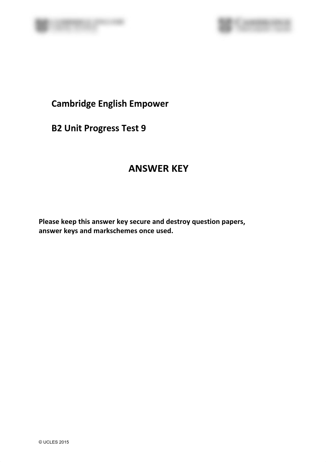 Unit 9 Progress Test Answer Key.pdf_dbtr40zkvtf_page1