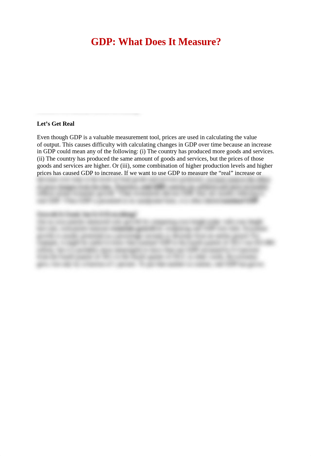 Article on GDP and Assignemment Questions_dbtu6t8nn6x_page1