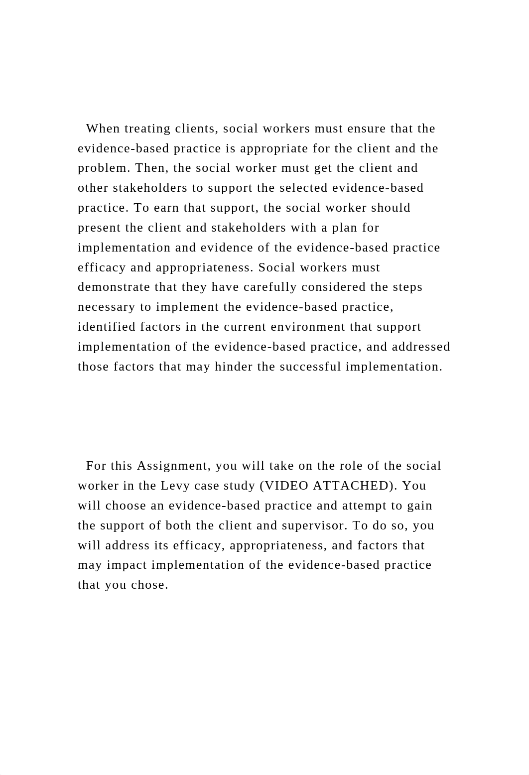 When treating clients, social workers must ensure that the evid.docx_dbuhmg26sh7_page2