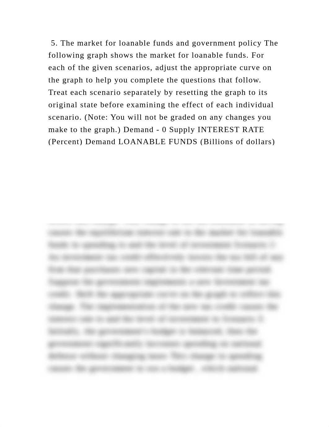 5. The market for loanable funds and government policy The following .docx_dbulqmma8cv_page2