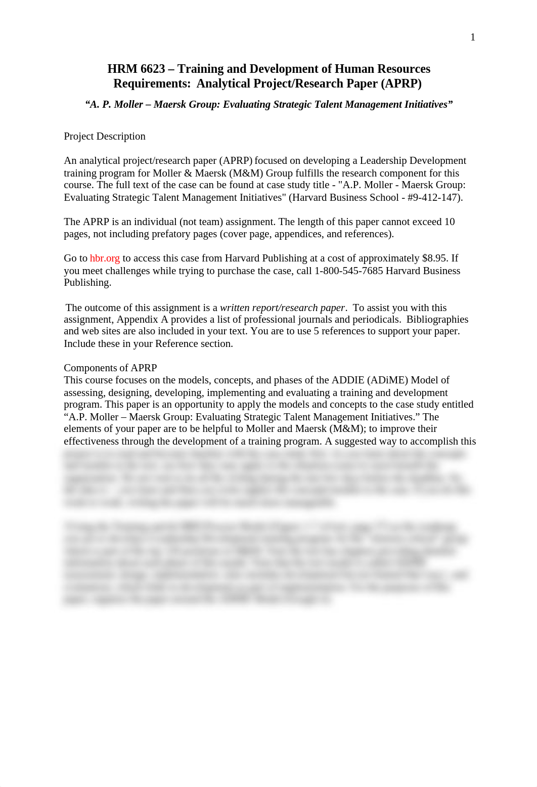 HRM 6623 Research Paper Istructions_dbuone8voor_page1