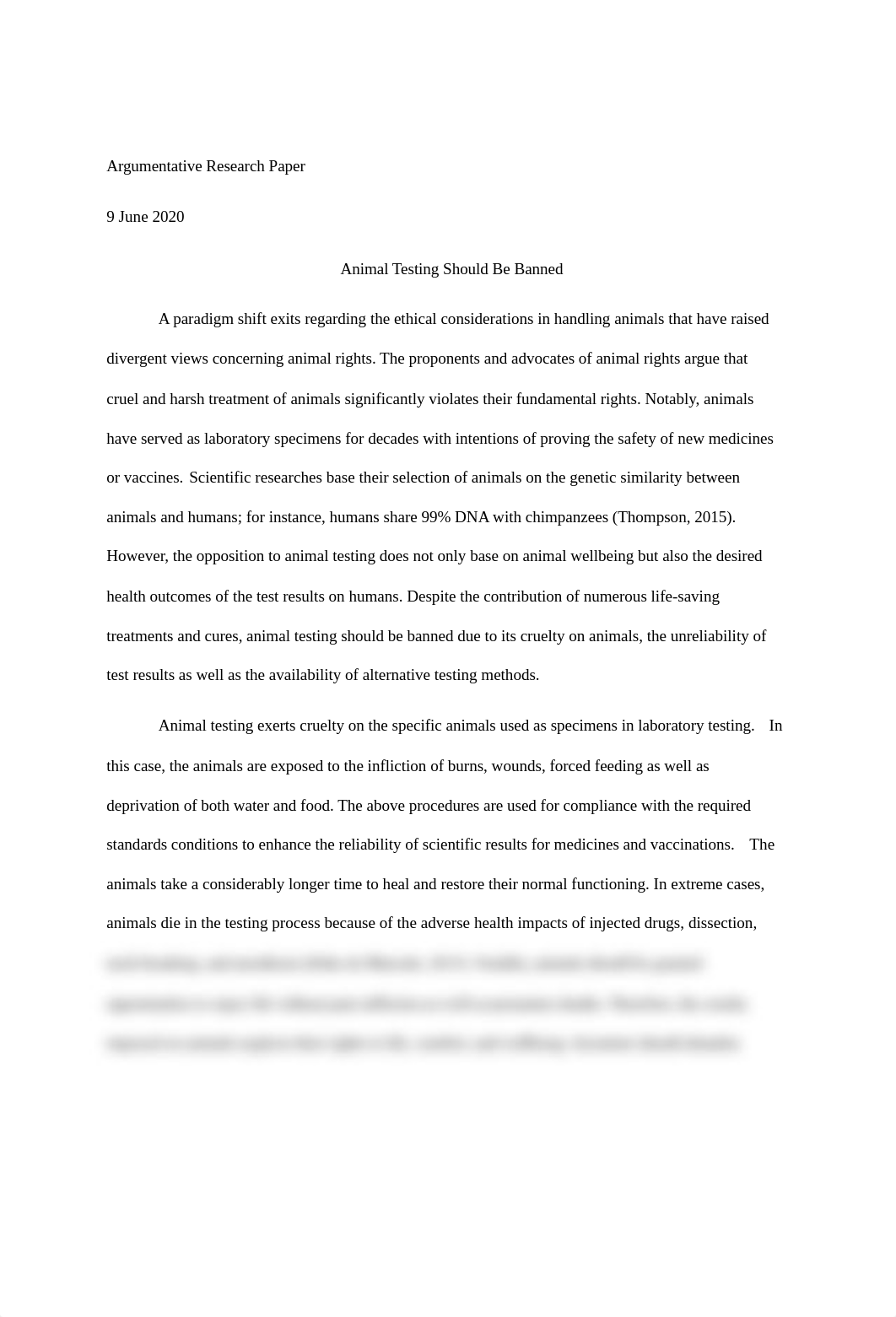 Argumentative Research Paper, Animal Testing.docx_dbuullzojl1_page1