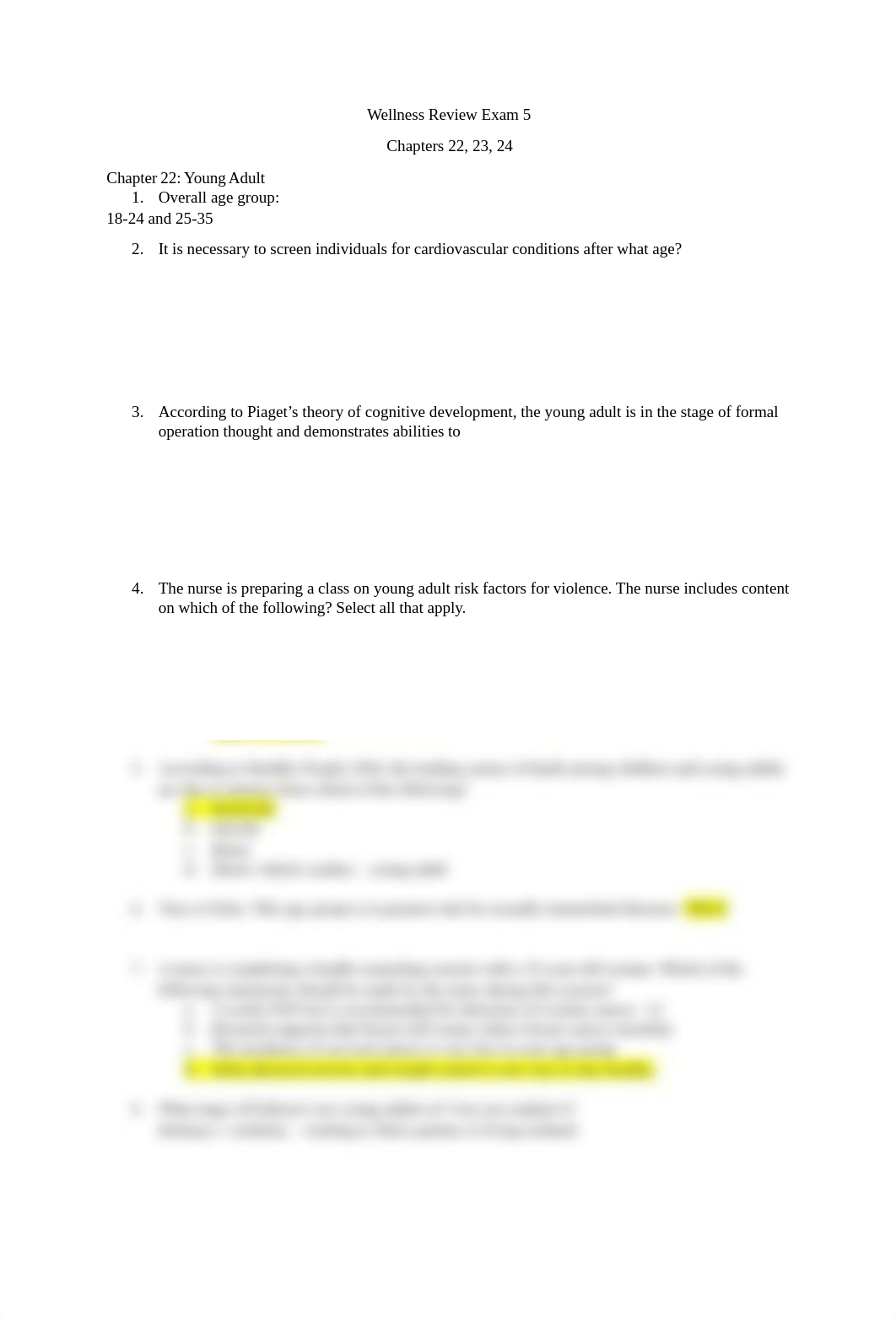 FNE Wellness Exam 5 Review.docx_dbuzlzihdzy_page1