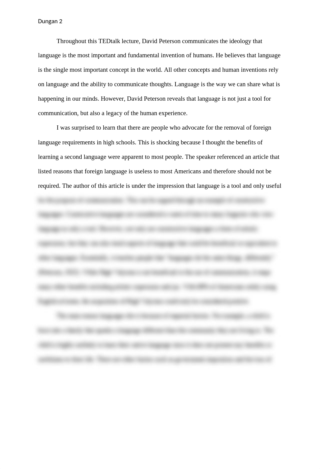 Ernie Dungan - Video Response Assignment-Why Language is Humanity's Greatest Invention.docx_dbvkj3s7f5p_page2