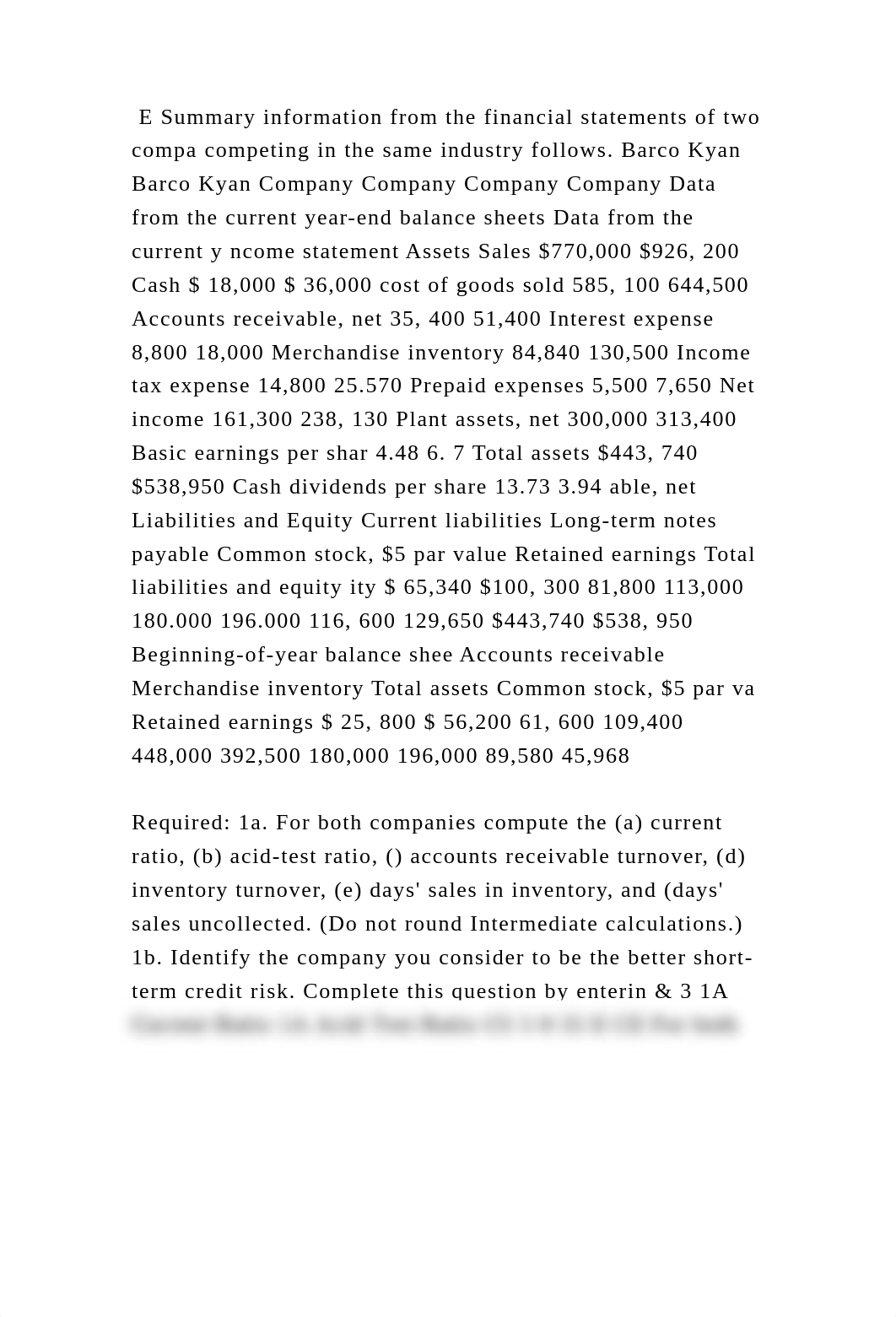 E Summary information from the financial statements of two compa comp.docx_dbvpzwzbmti_page2