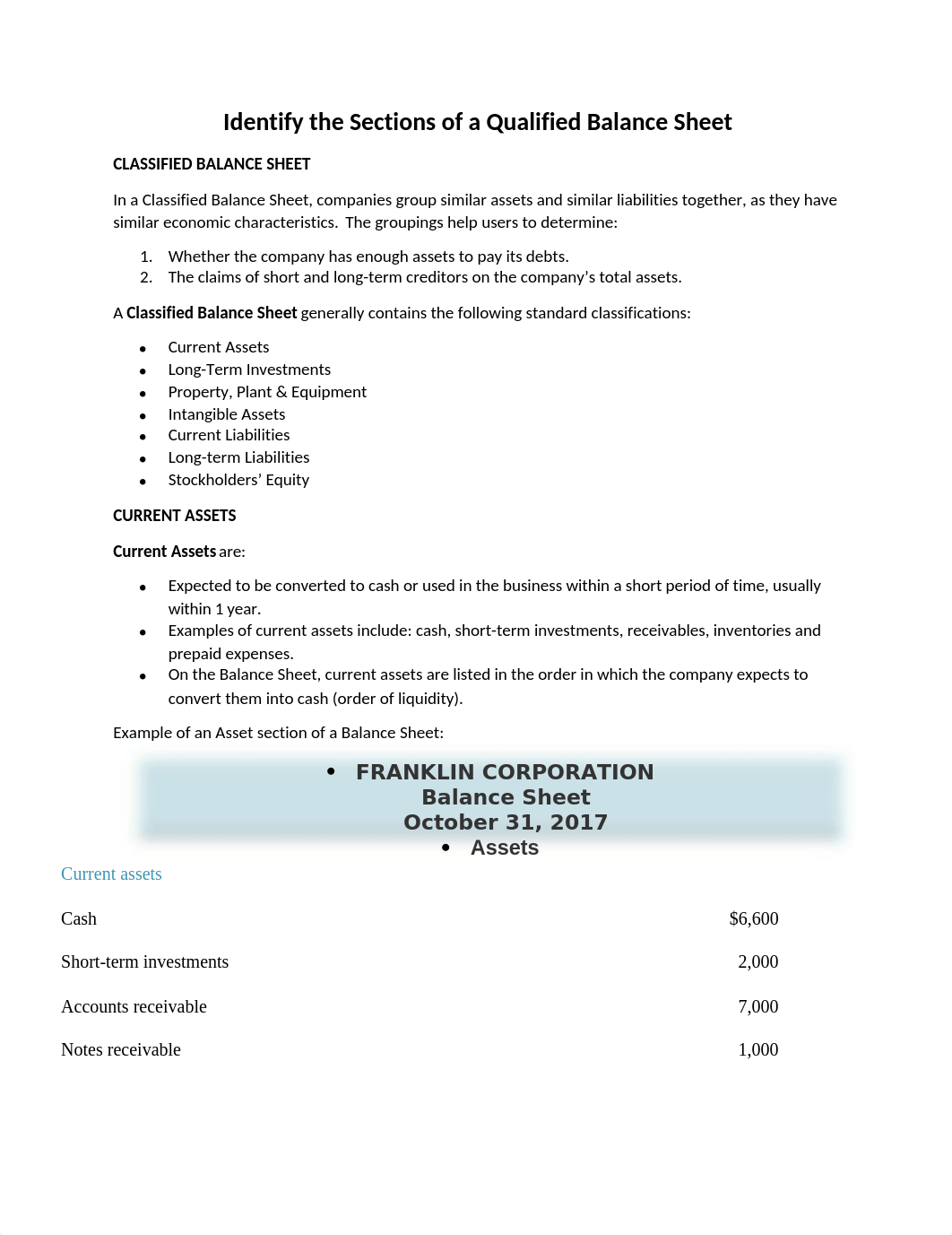 Identify the Sections of a Qualifies Balance Sheet_dbvvesd7yrj_page1