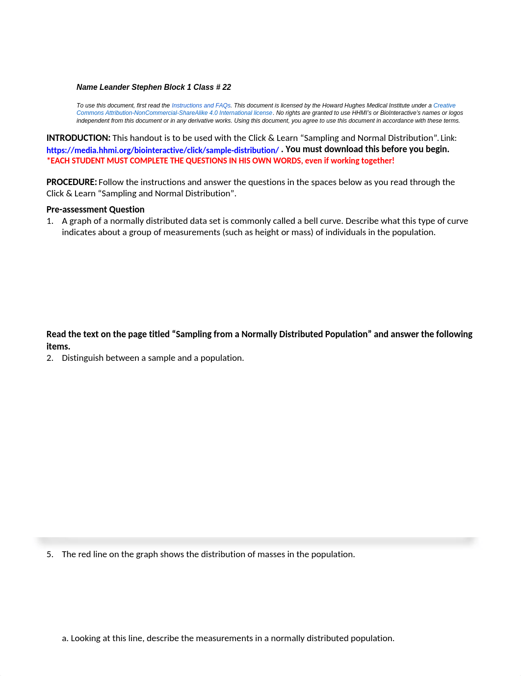 Leander Stephen - HHMI Normal Distribution-Editable_Electronic_Submission.docx_dbvxv8ox1c7_page1