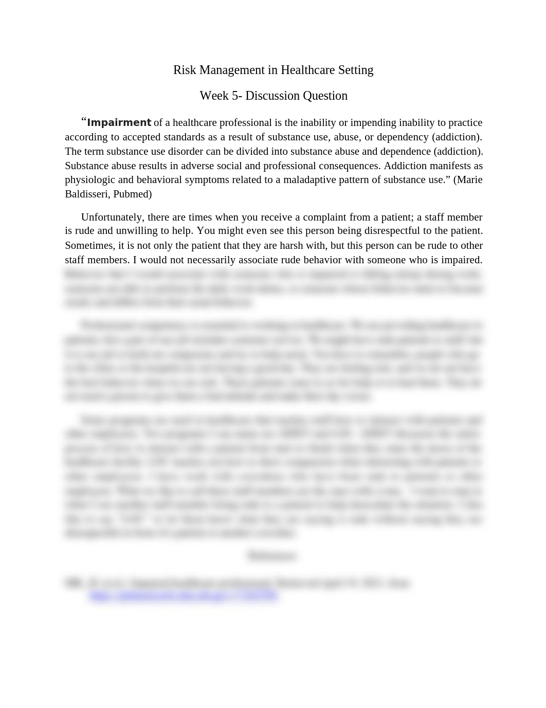 Risk Management in Healthcare Setting Week 5- Discussion Question.doc_dbw60nf5mon_page1