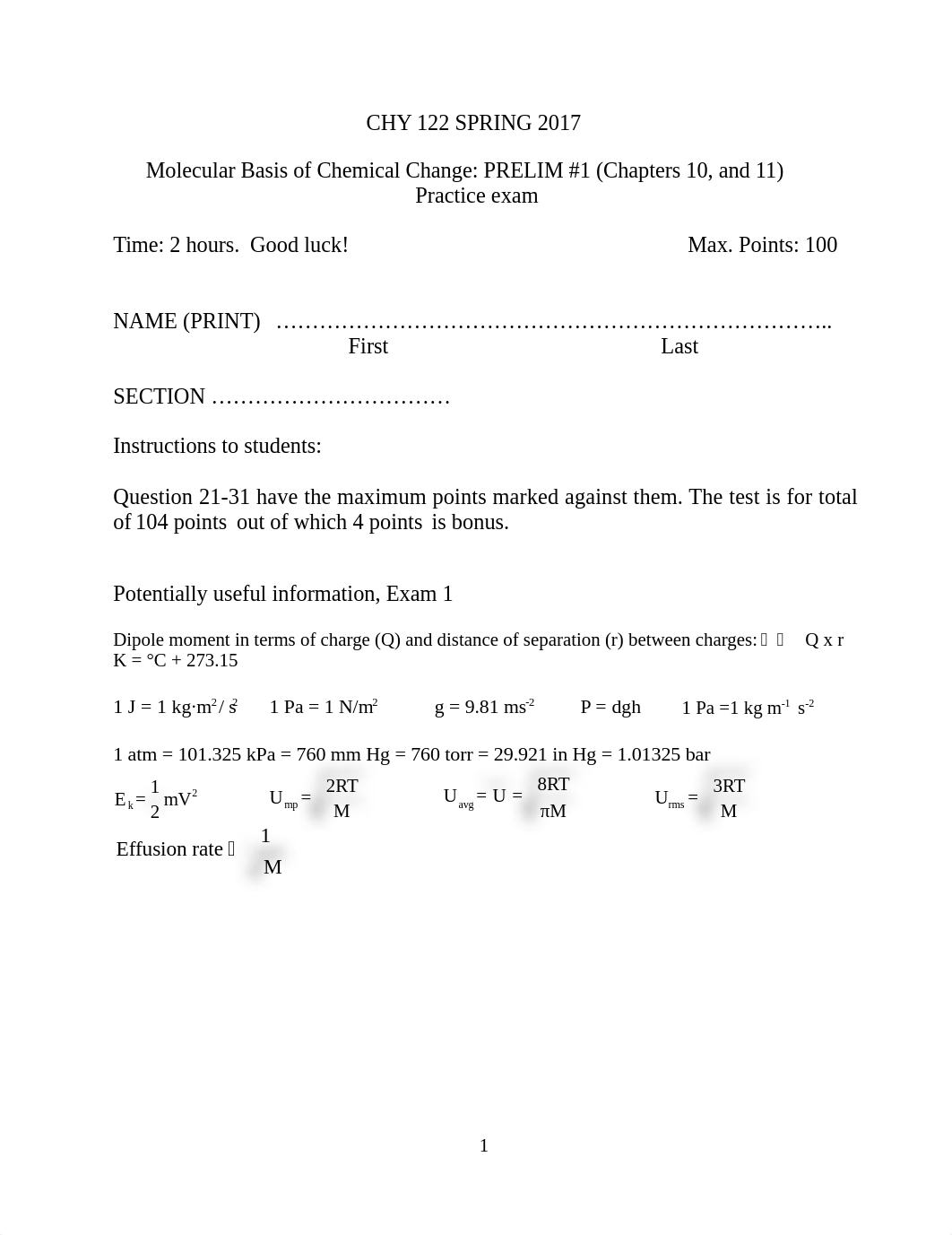 Practice exams chap 10, 11 and 13.CHY 122. with solutions.docx_dbwbwcu3r2f_page1