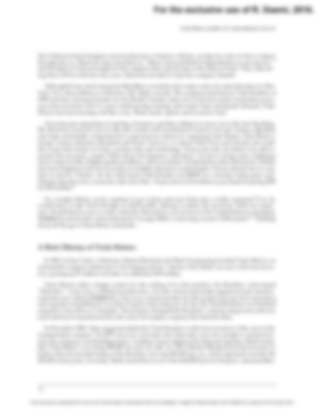 TESLA MOTORS (IN 2009) AND THE U.S. AUTO INDUSTRY (CASE A).pdf_dbwe3re25hj_page2