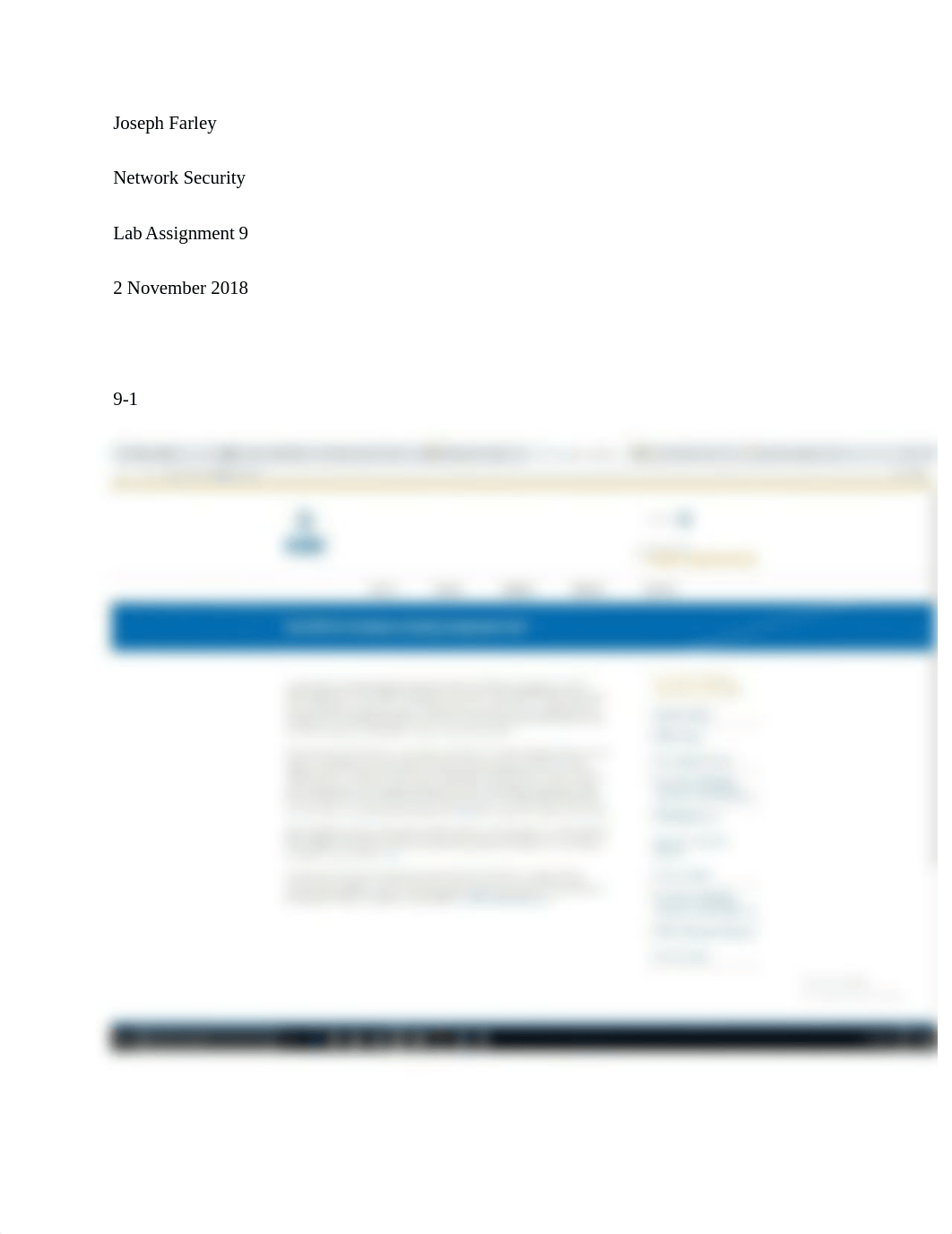 Joseph Farley Network Security Lab 9.docx_dbwqk7gkwu8_page1