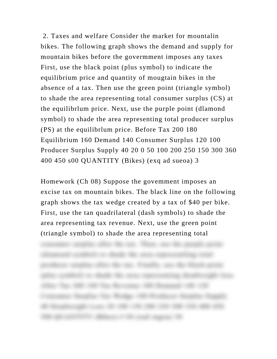 2. Taxes and welfare Consider the market for mountalin bikes. The fol.docx_dbwsep7yulu_page3