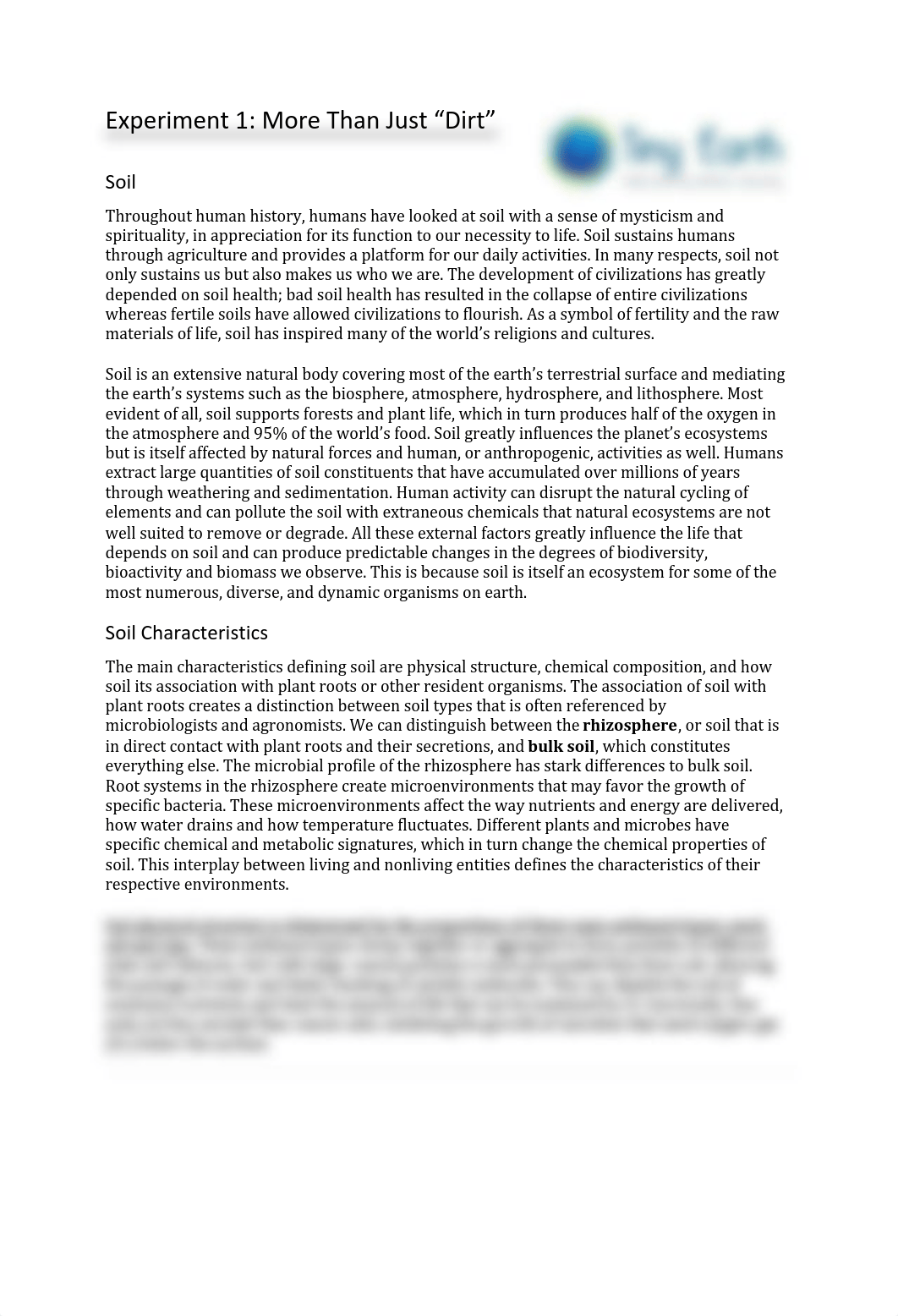 Experiment 1 - Obtaining an Environmental Soil Sample.pdf_dbwvvtcgsfq_page1