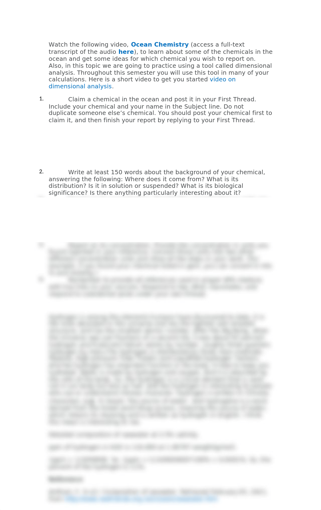 Module1_Discussion_1_The Greatest Solution on Earth_The Ocean.docx_dbww3u06wi7_page1