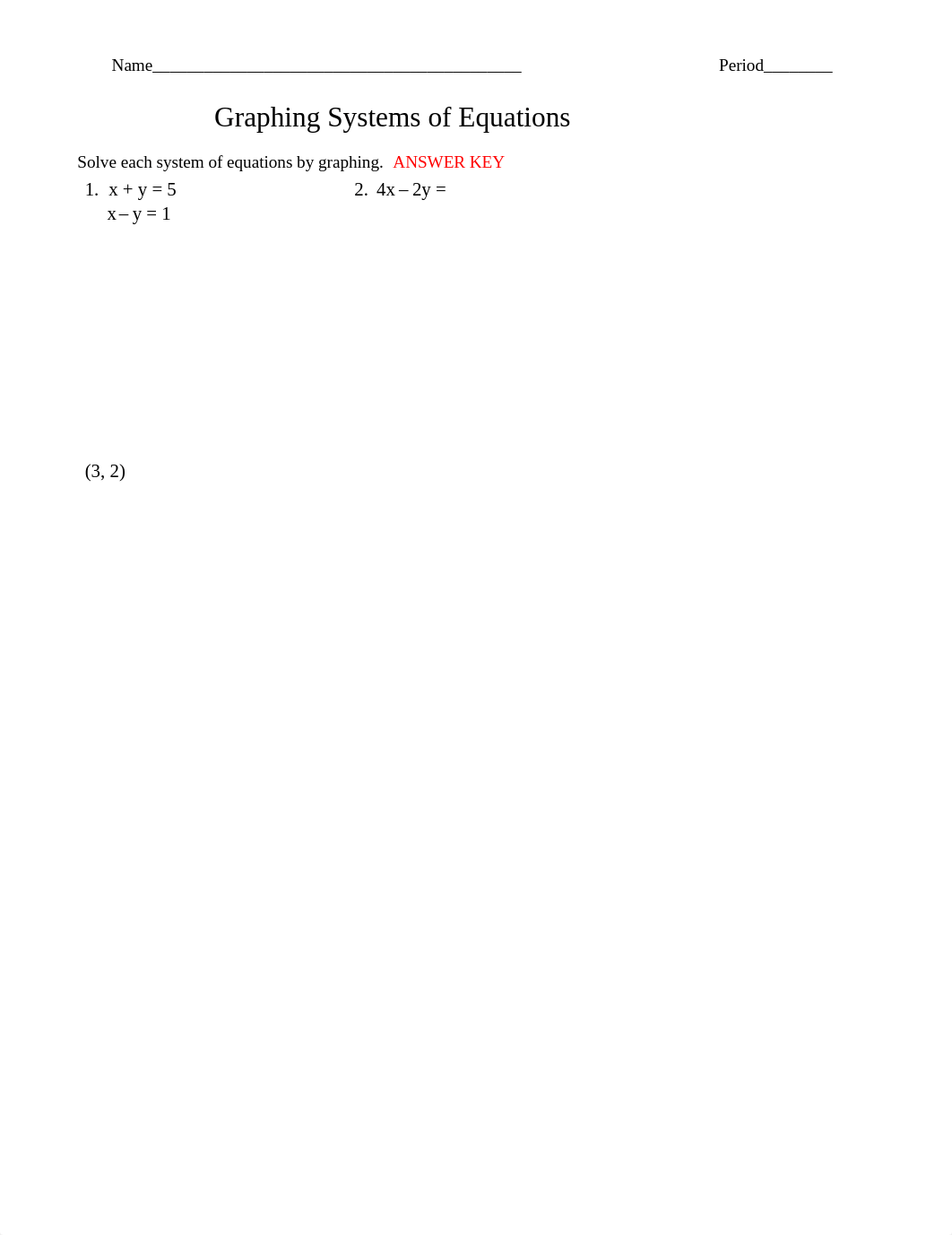 Graphing Systems of Equations HW solutions .pdf_dbwwv6479fj_page1