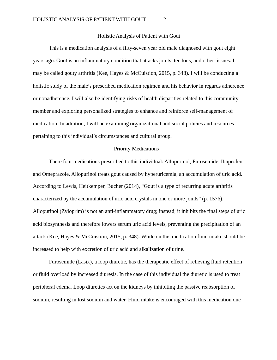 Holistic Analysis of Patient with Gout (Medication Analysis).docx_dbx6kj0i0v9_page2