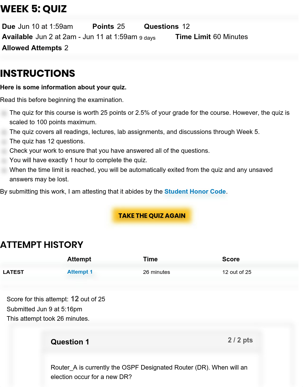 Week 5 Quiz Introduction to Routing with Lab - 11805.pdf_dbxdfwp0z9t_page1