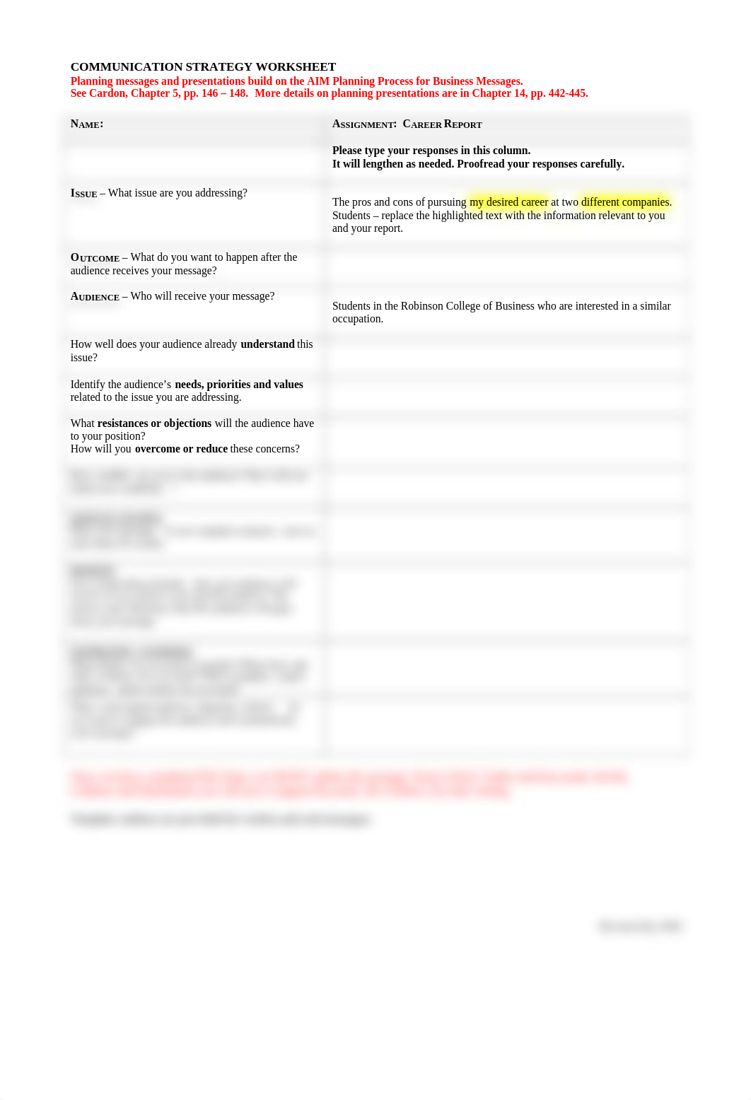 Communication_Strategy_Worksheet_Career Report __Fall 2020 (1).docx_dbxl47wbrd4_page1