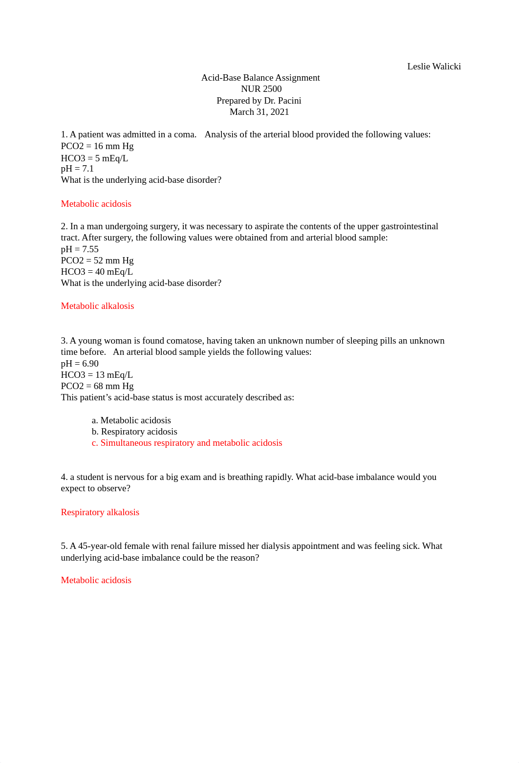 NUR 2500 Acid Base Assignment - Leslie Walicki Answers.pdf_dbxnfuroonf_page1