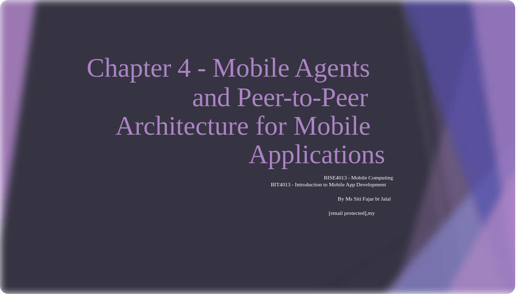 chapter 4 -mobile agents and peer to peer architecture.pdf_dby37iy9w0h_page1