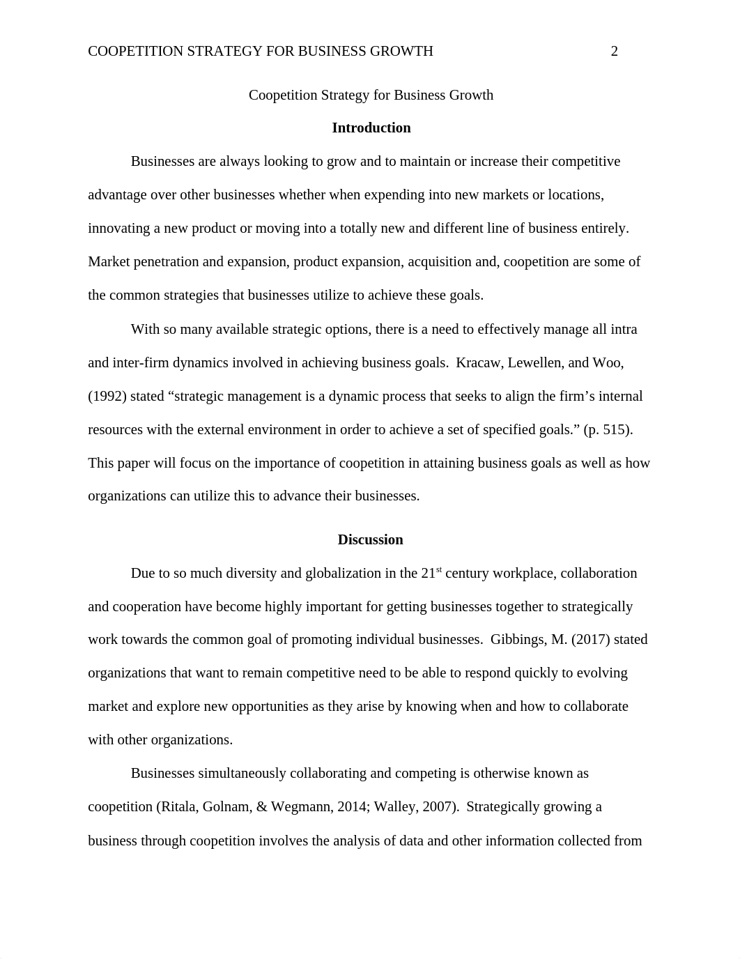 Week 2 Analysis Paper- Coopetition Strategy for Business Growth.docx_dbybfu0hjei_page2