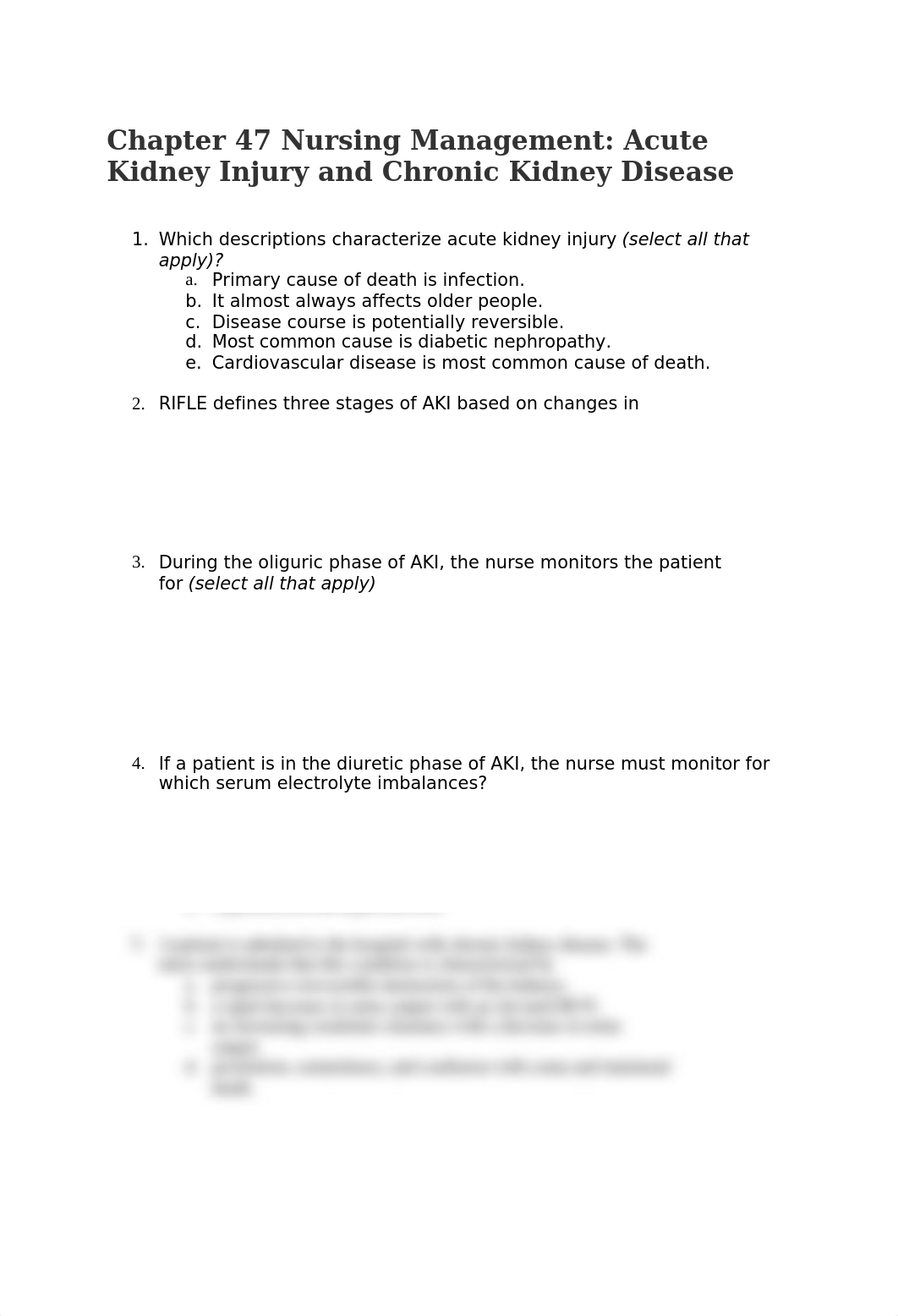 Lewis CKD & Kidney Injury Practice Questions_dbyd32g3qqq_page1