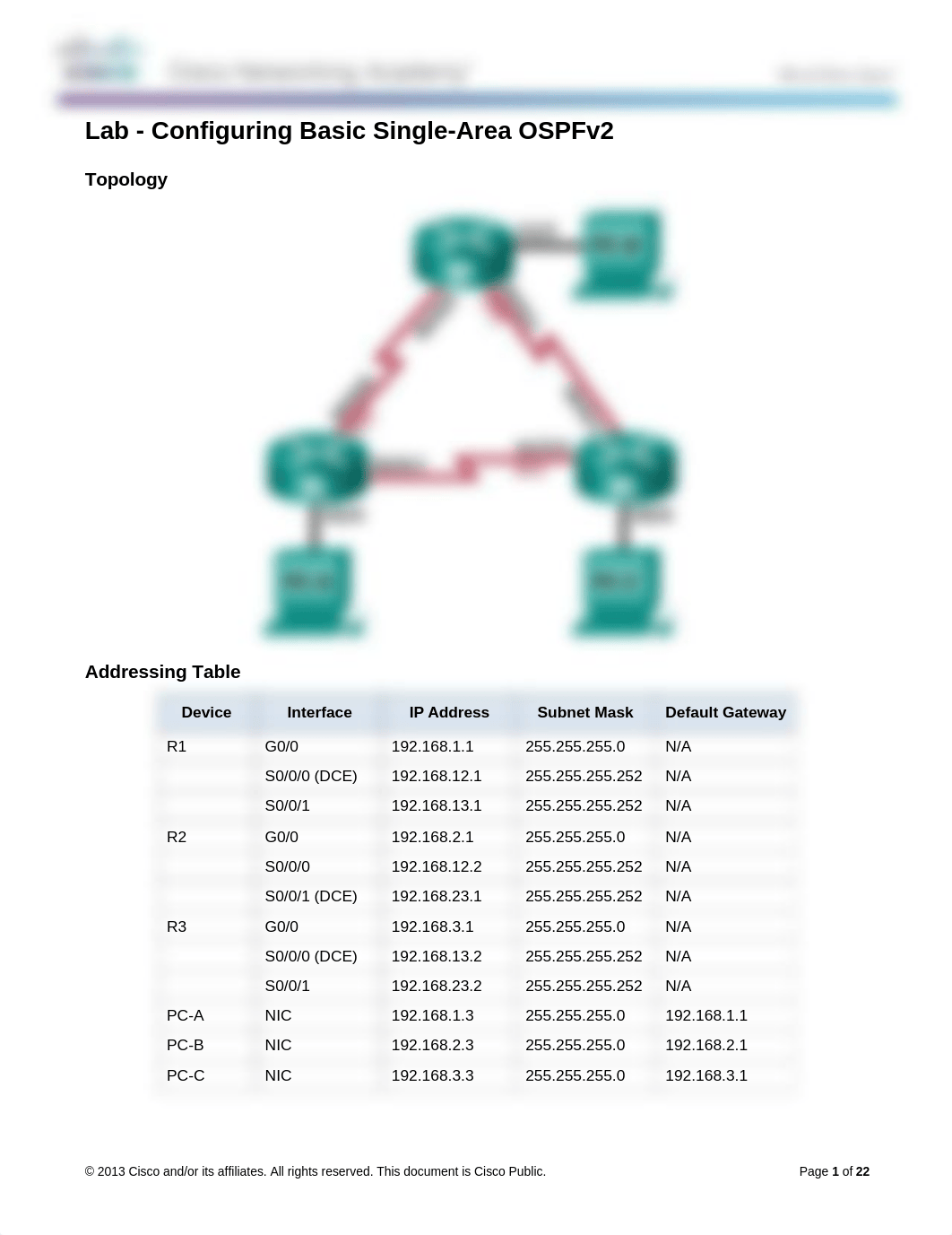 8.2.4.5 Lab - Configuring Basic Single-Area OSPFv2_dbyfwru0tci_page1